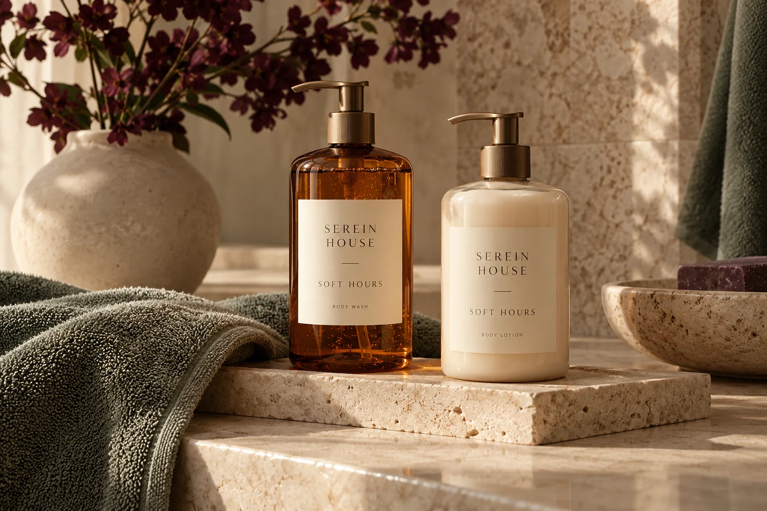 Body Care ritual scene