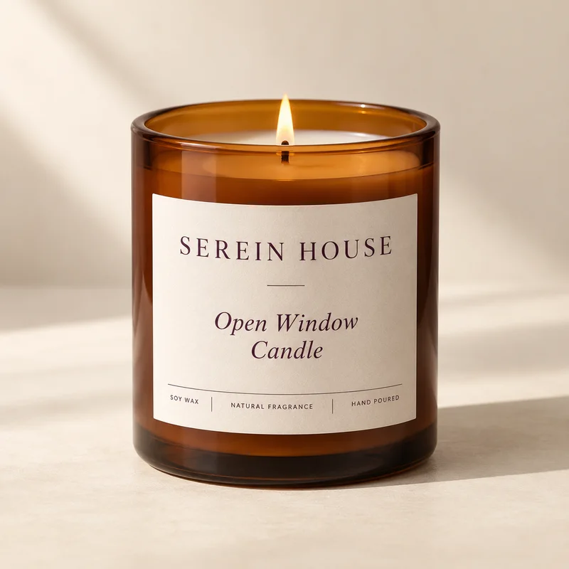 Open Window Candle